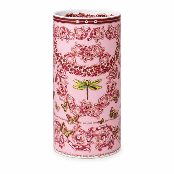 Versace, Le Jardin Pink, Vase 24 cm