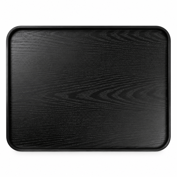 Wood Black, Ayaklı Tepsi