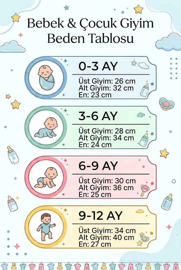 Bebek Takım Ayıcık Figürlü %100 Pamuk