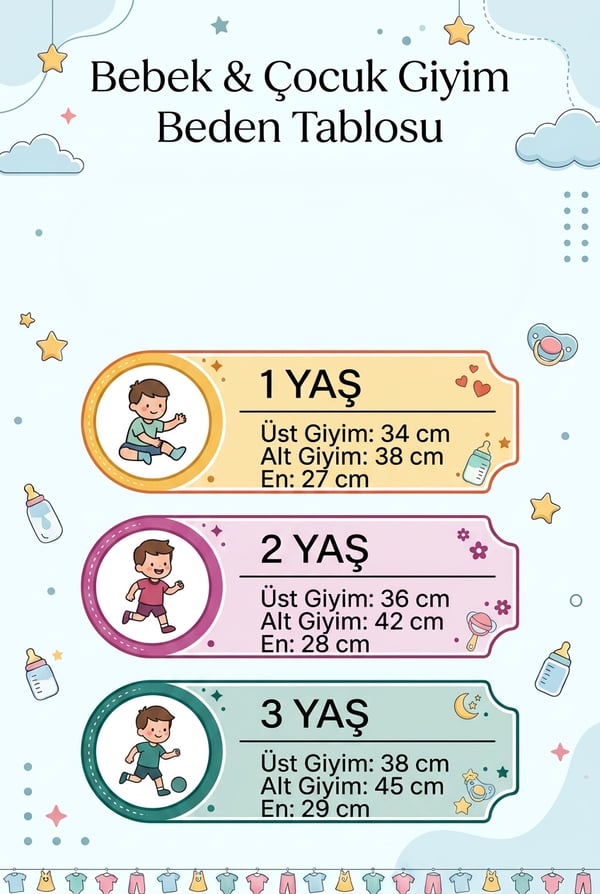 Erkek Çocuk Takım Ayıcık Desenli %100