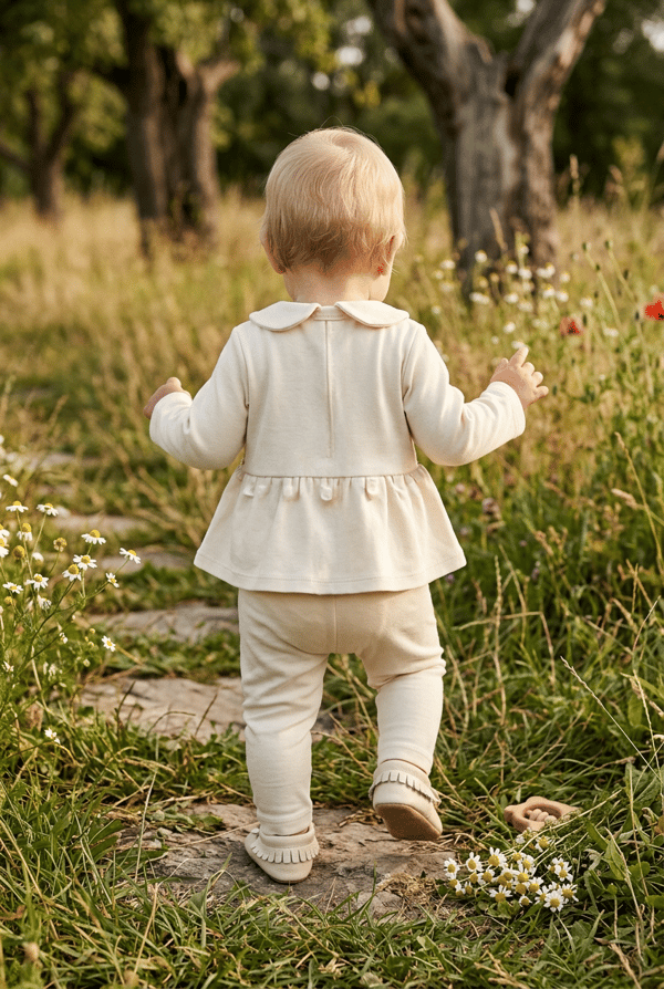 Kız Bebek Takım Fiyonk Detaylı