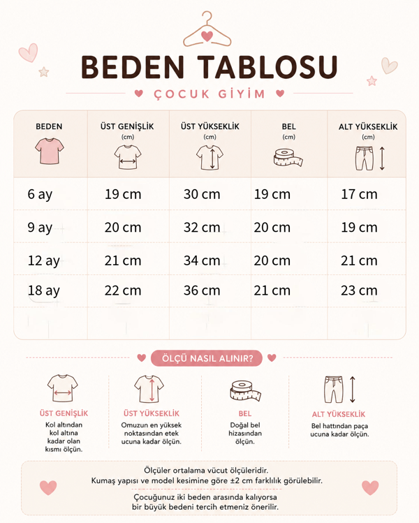 Kız Çocuk Takım Ayıcık Baskılı