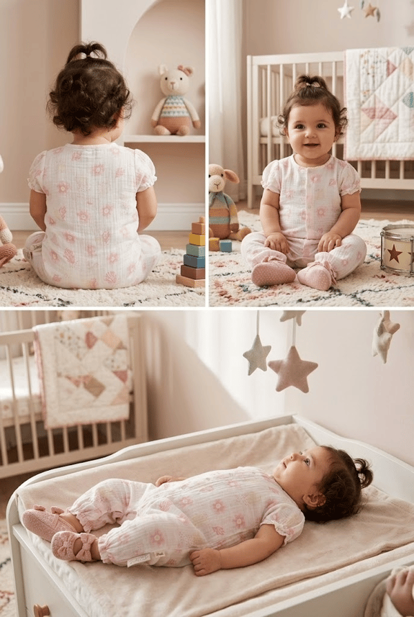 Müslin Bebek Tulumu
