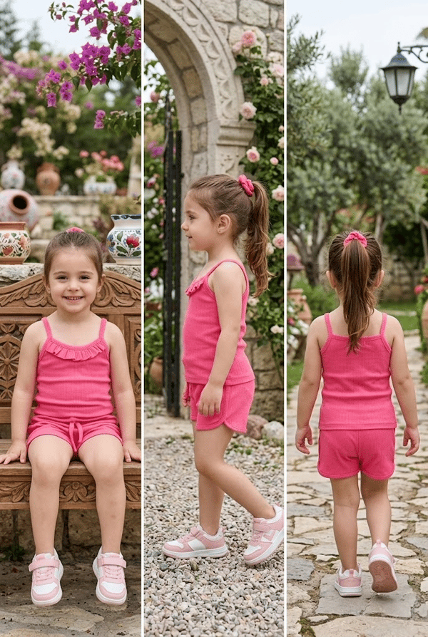 Şortlu Kız Takım