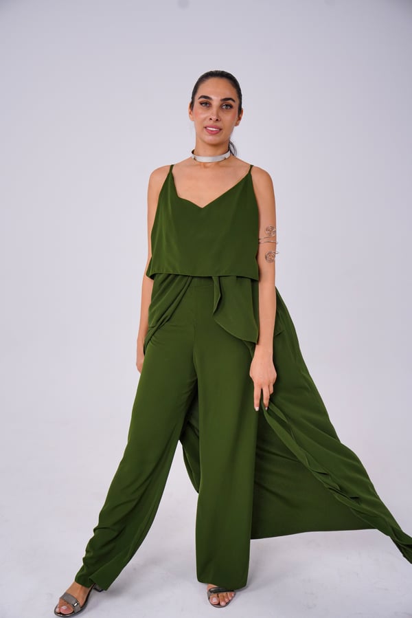 Victoria Baz Pantalonlu Takım