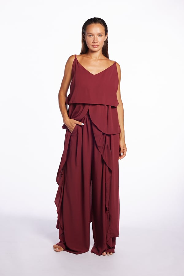 Victoria Sierra Pantalonlu Takım