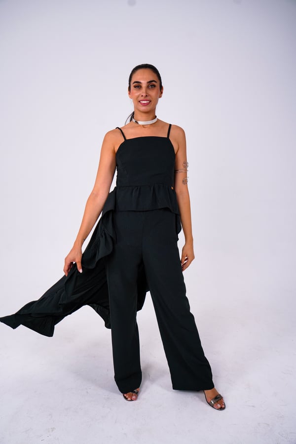 Virginia Baz Pantalonlu Takım