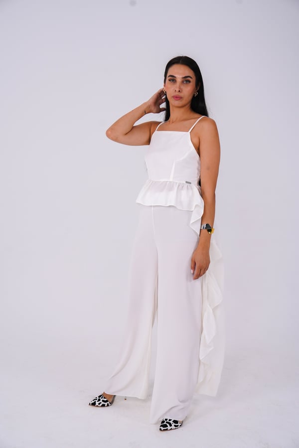 Virginia Baz Pantalonlu Takım