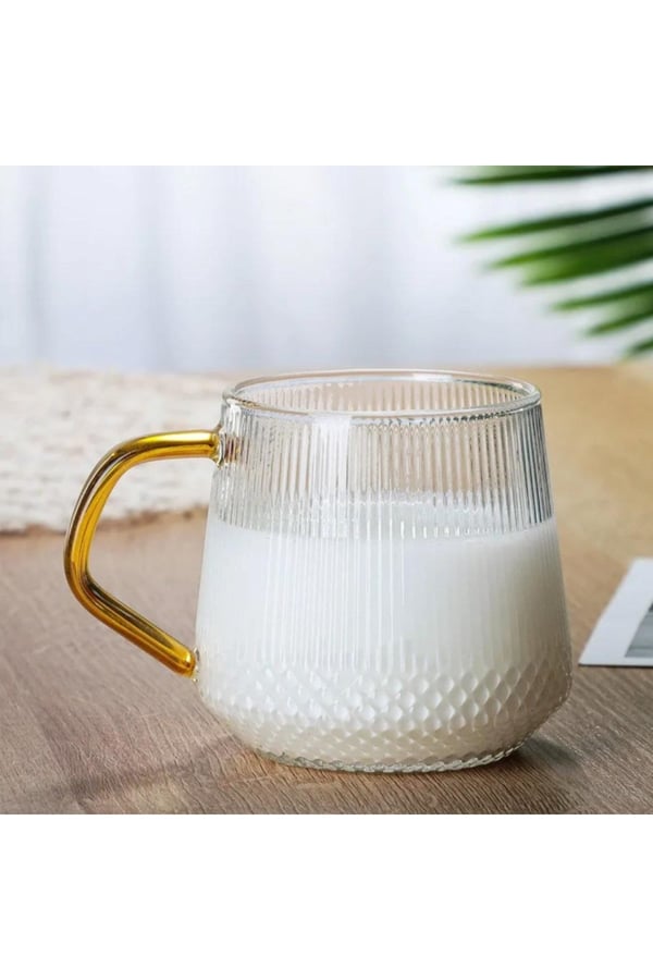 2li Altın Kulplu Kahve & Çay Bardağı 350 Ml