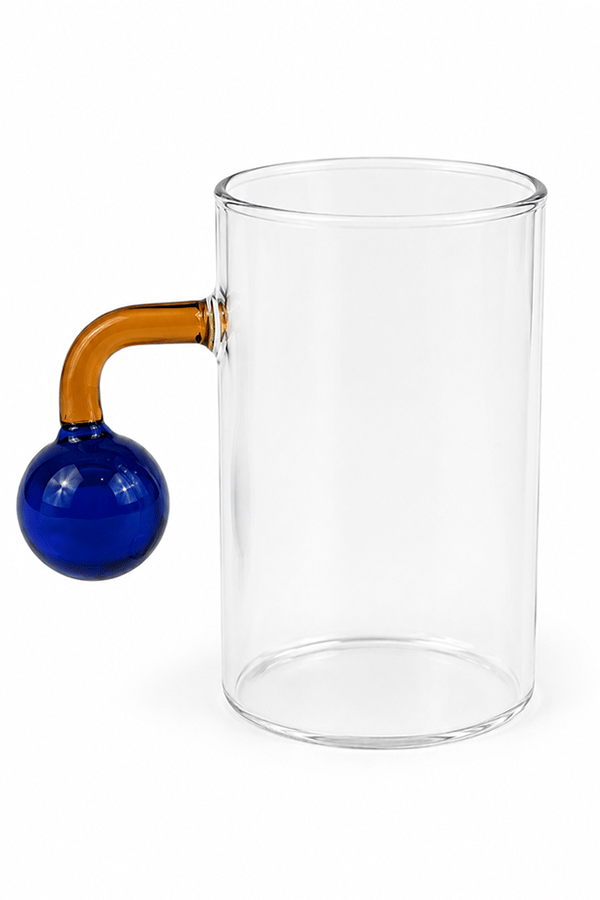Borosilikat Isıya Dayanıklı Cam Kupa 300 ml