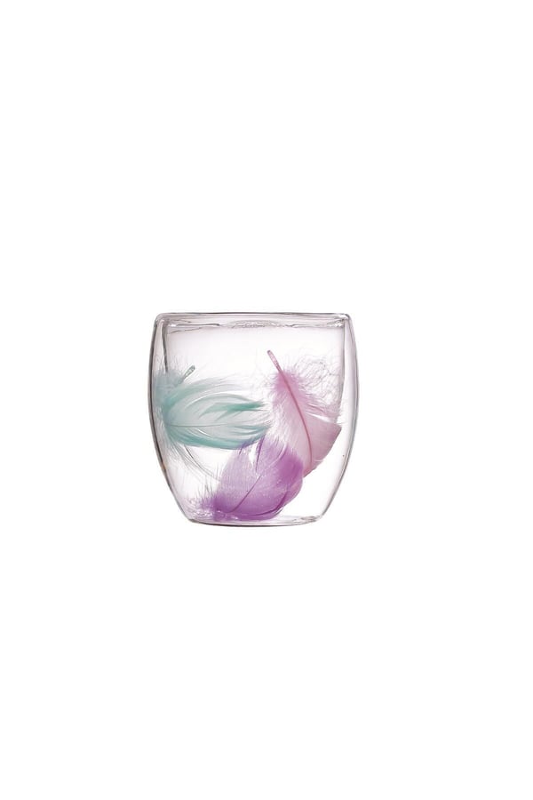 Double Feather 250 ml Bardak
