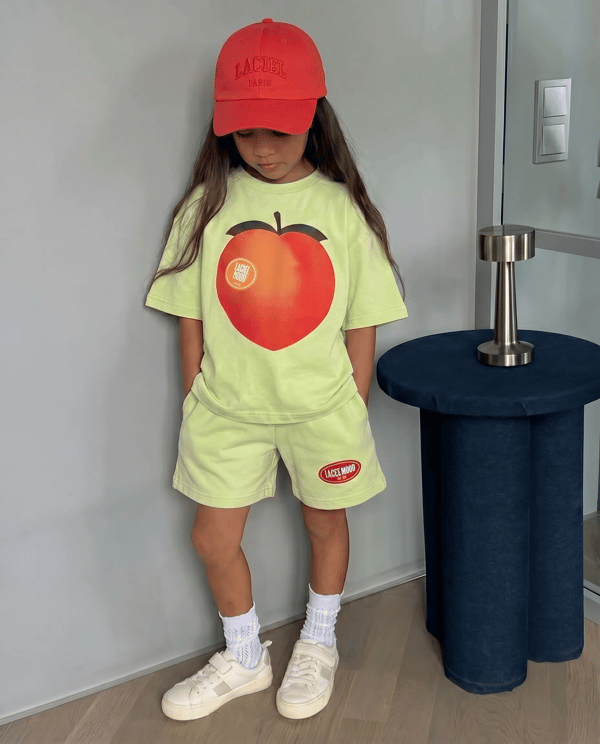 APPLE MOOD TSHIRT&ŞORT TAKIM