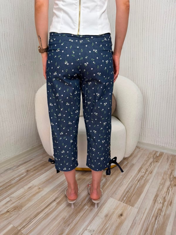 26-1YB2324 - 31240 BEBE PLUS PANTOLON - MAVİ-KIRMIZI