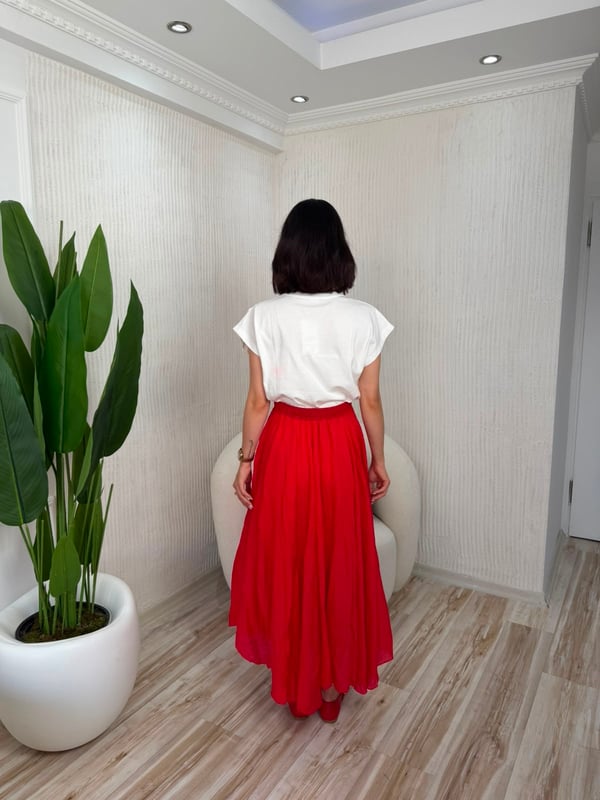 26-1YB2335 - ÖT261052 QU STYLE TSHIRT - EKRU