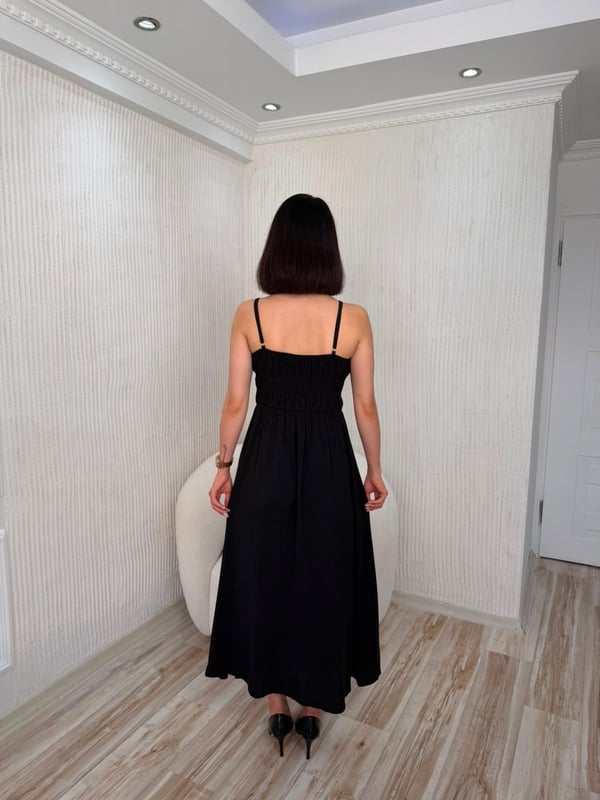 26-1YB2355 - 30830 BEBE PLUS ELBİSE - SİYAH