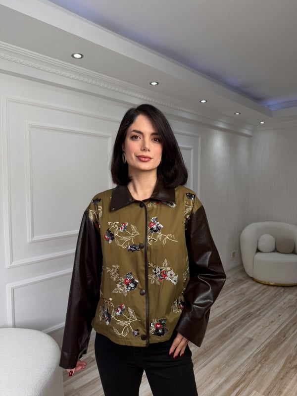 26-2KB0312 - 1690 SHEGGY CEKET - HAKİ