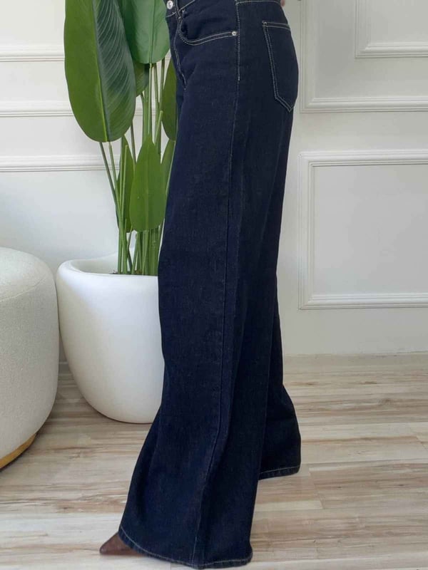 26-2XB0014 - 26206 MARTİN EXTRA WİDE LEG PANTOLON - RAW YIKAMA