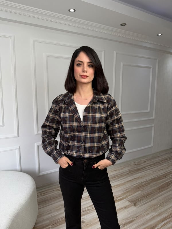 26-2XB0068 - 2346 RU TAŞLI GÖMLEK - LACİ