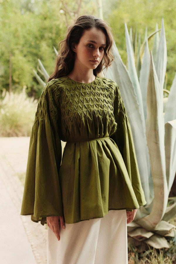 Majorelle Vual Tunik Yeşil