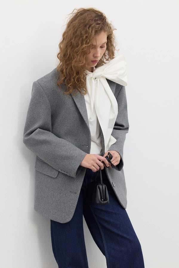 SARAYA BLAZER CEKET Antrasit