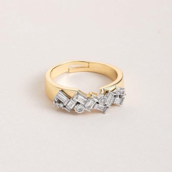 Baguette Line Ring