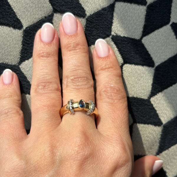 Blue Aura Ring