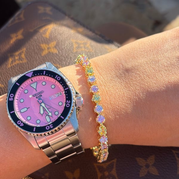Celeste Tennis Bracelet