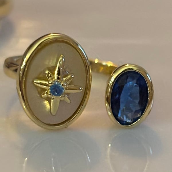 Celestial Sapphire Ring
