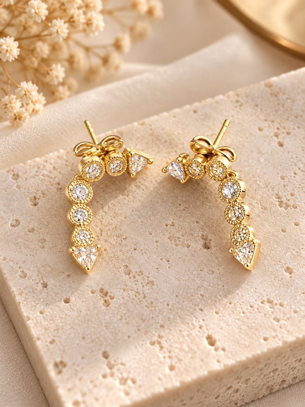 Crystal Grace Earrings