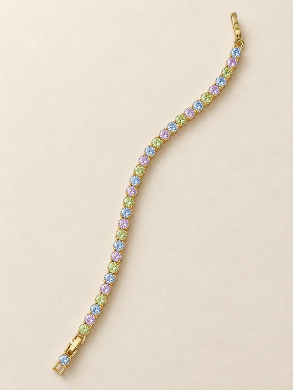 Gold Rainbow Bilezik