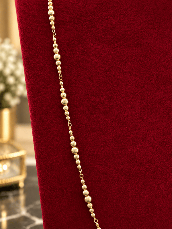 Golden Beads Kolye