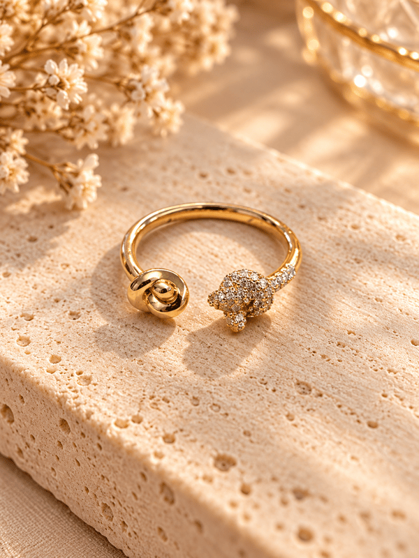 Golden Bloom Ring