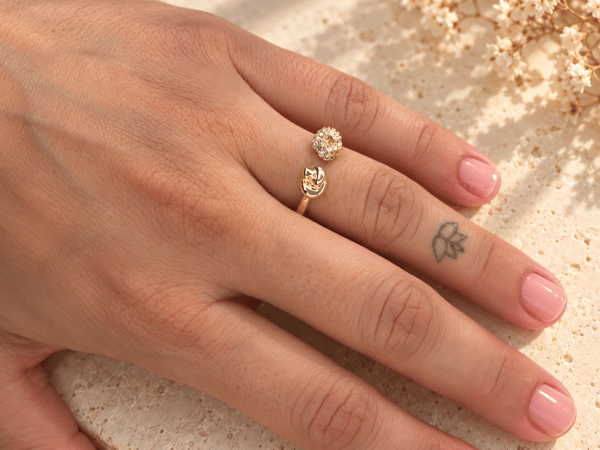 Golden Bloom Ring