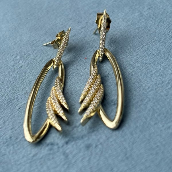 Golden Talon Hoops
