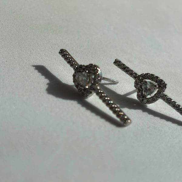 Heartline Studs