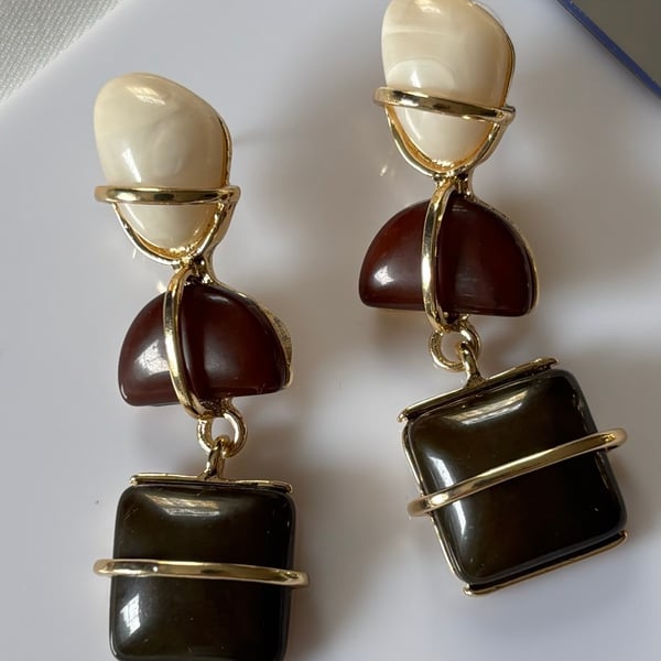 Ivory Ember Earrings