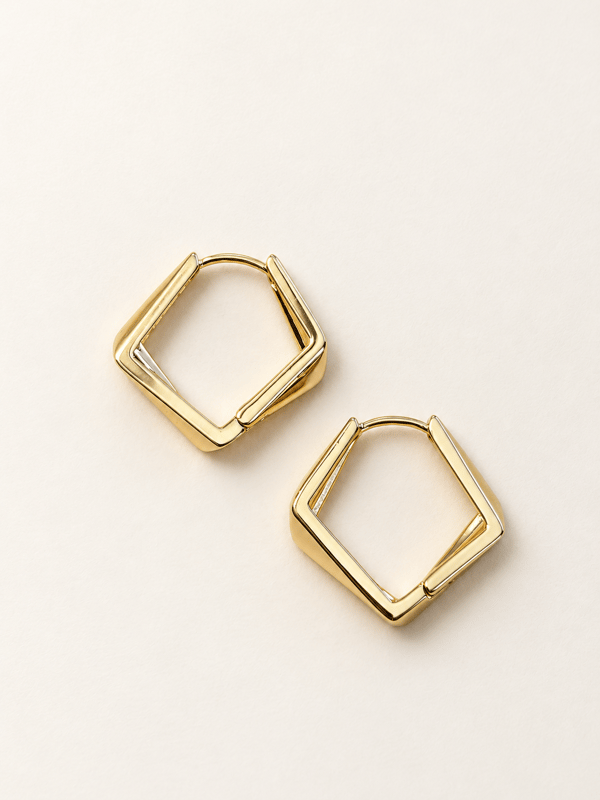 Large Square Hoops