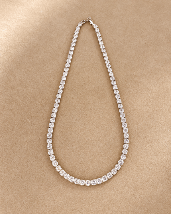 Large Tennis Necklace