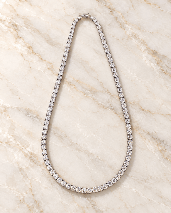 Large Tennis Necklace