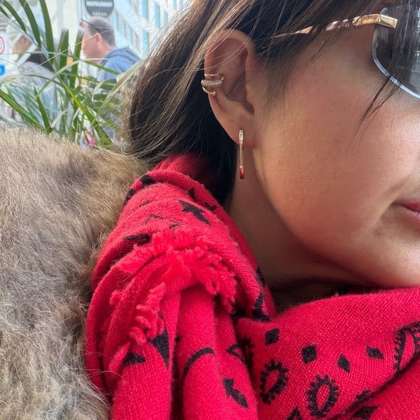 Linear Glow Earrings