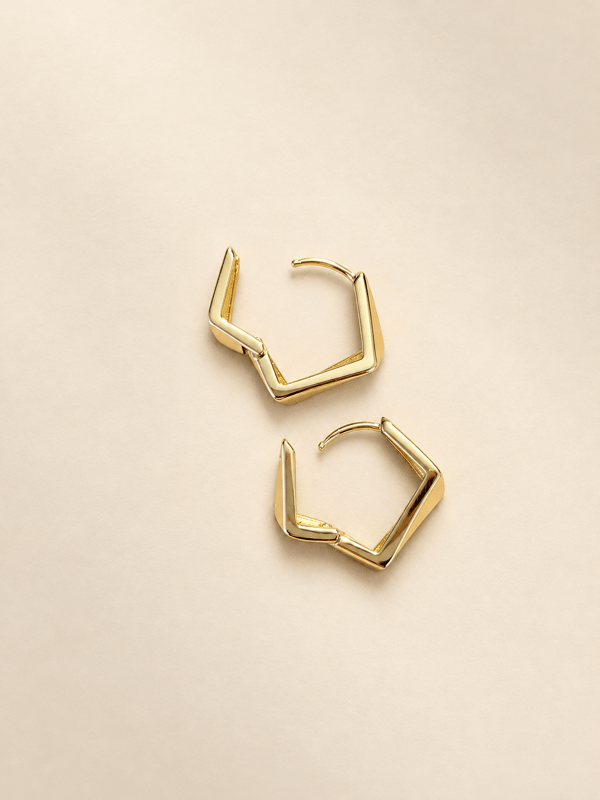 Medium Square Hoops