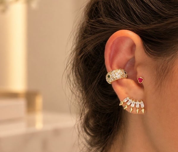 Mosaic Earcuff