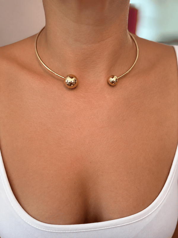 Orbit Gold Choker 