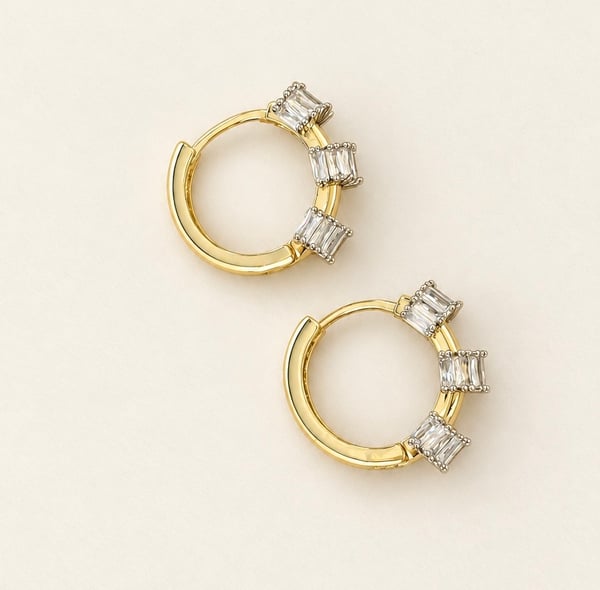 Pavé Bubble Huggies