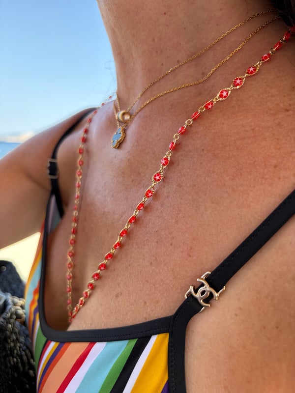 Red Star Necklace