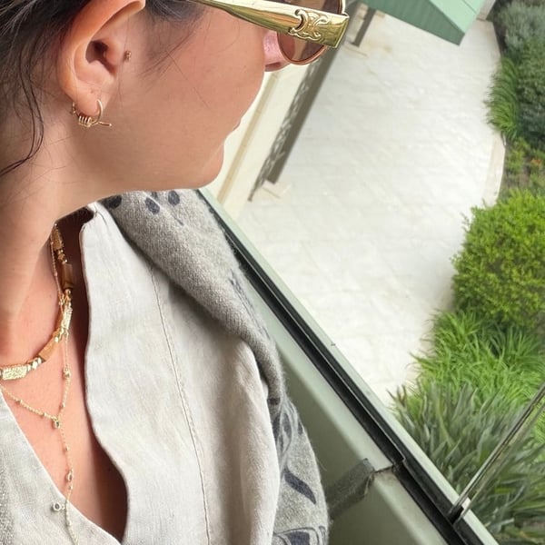Signature Loop Hoops Rose