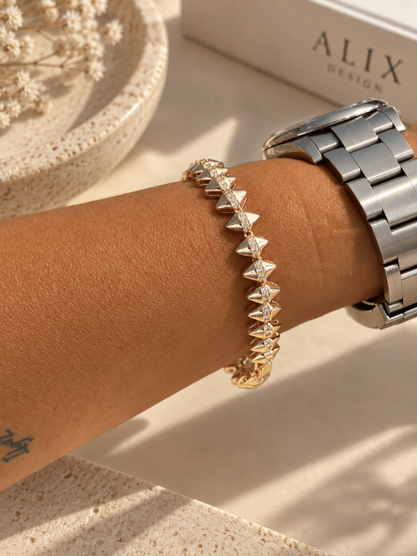 Spike Tennis Bracelet