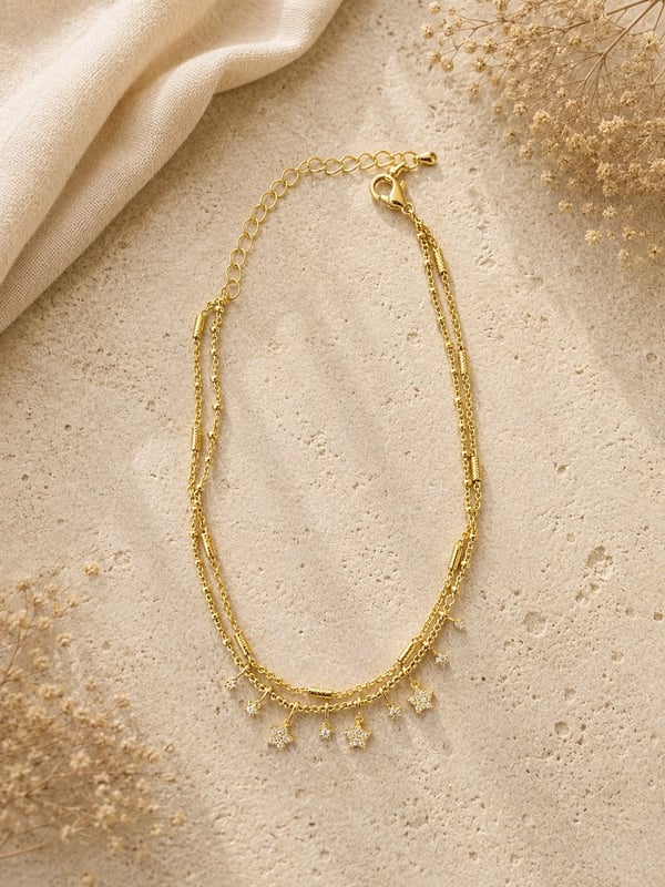 Star Charm Anklet