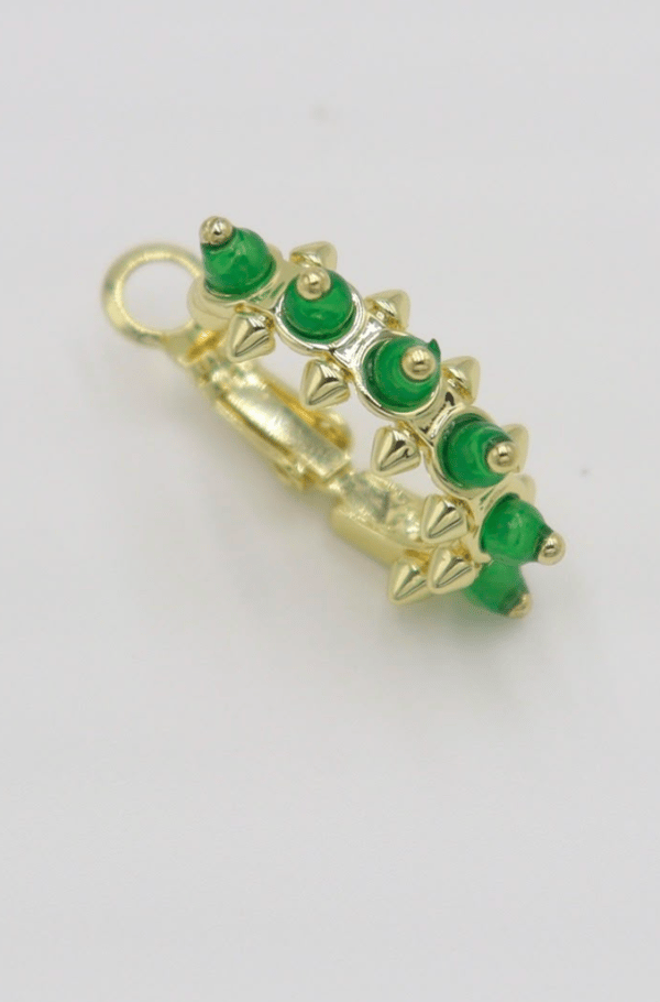 Verdant Spike Earcuff
