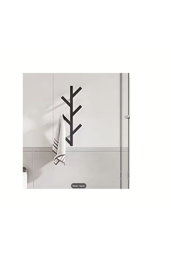 1 ADET 6 KANCALI DUVAR ASKISI, BANYO ASKILIK, HAVLULUK 5113
